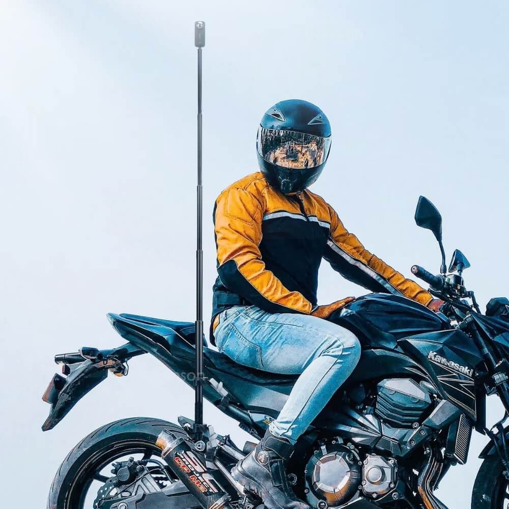 Suporte Garra Dupla Articulável para GoPro e Similares - Telesin