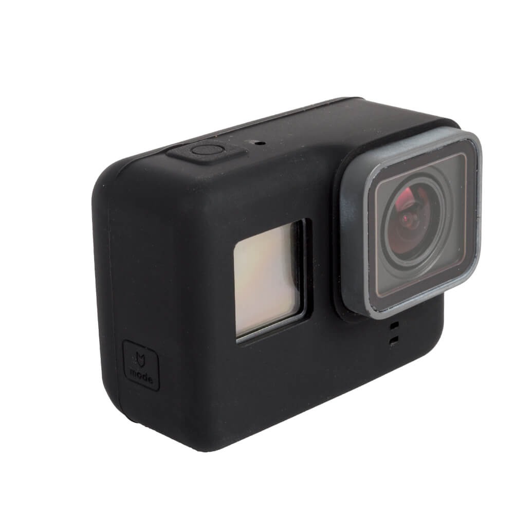Case Capa Silicone GoPro Hero 5 6 7 Black Uso Sem Frame de Montagem