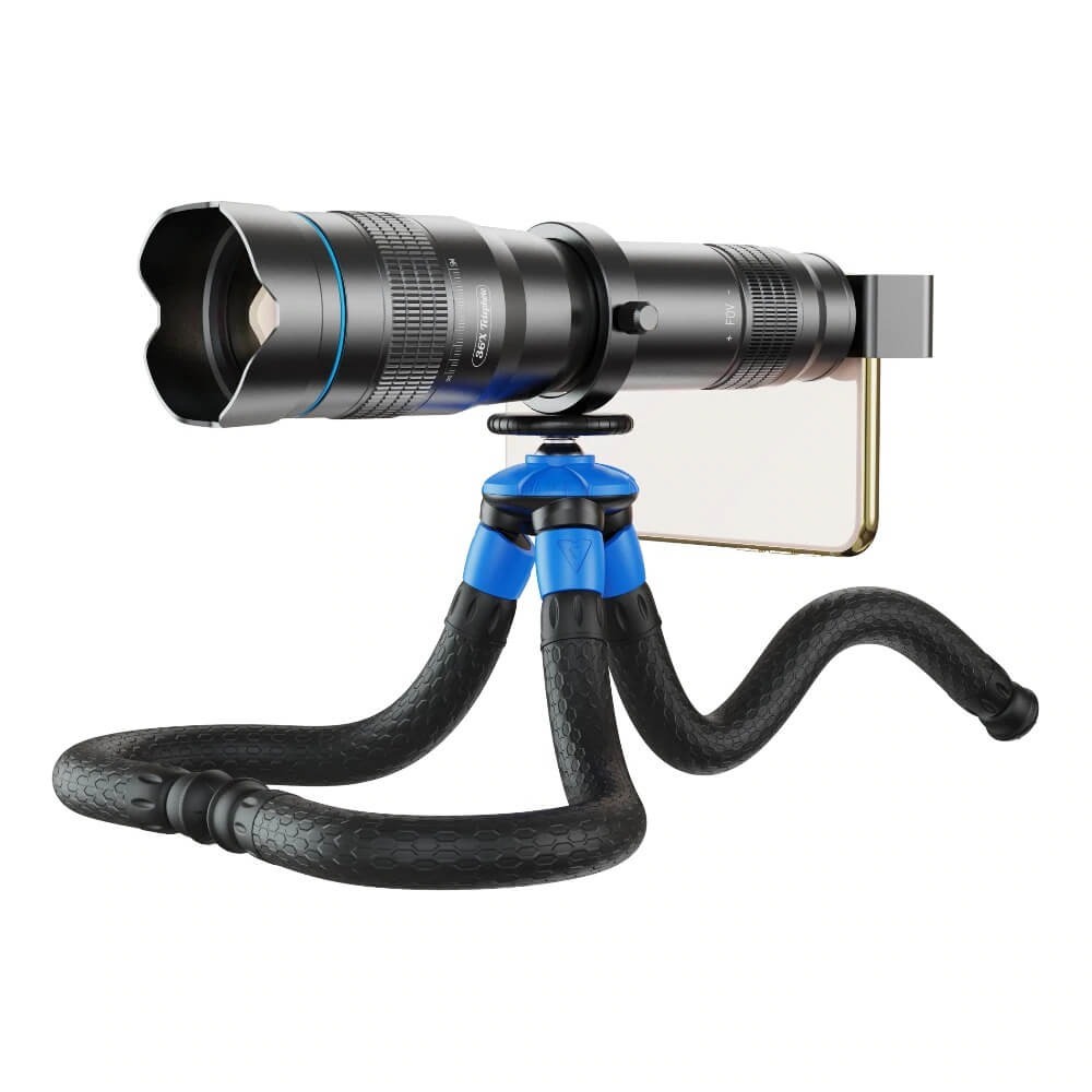Tripé Flexível para Celular e Câmeras DSLR - Apexel