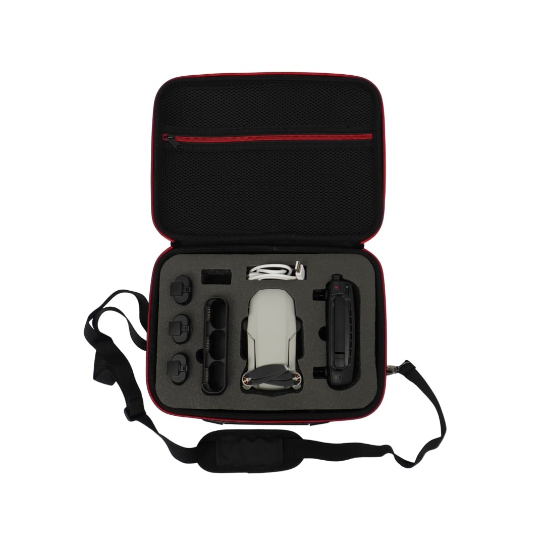 Case Maleta para Drone DJI Mavic Mini / Mini SE com Alça de Ombro - Cor Preto