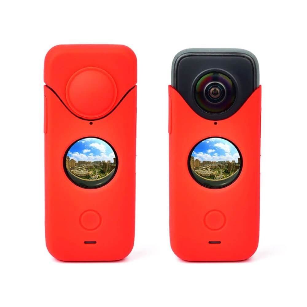 Capa de Silicone + Tampa para Lente Câmera Insta360 One X2 - StartRC