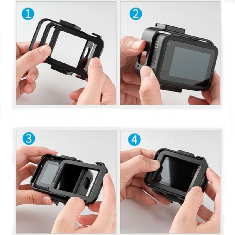 Suporte Frame para GoPro Hero 8 Black Telesin