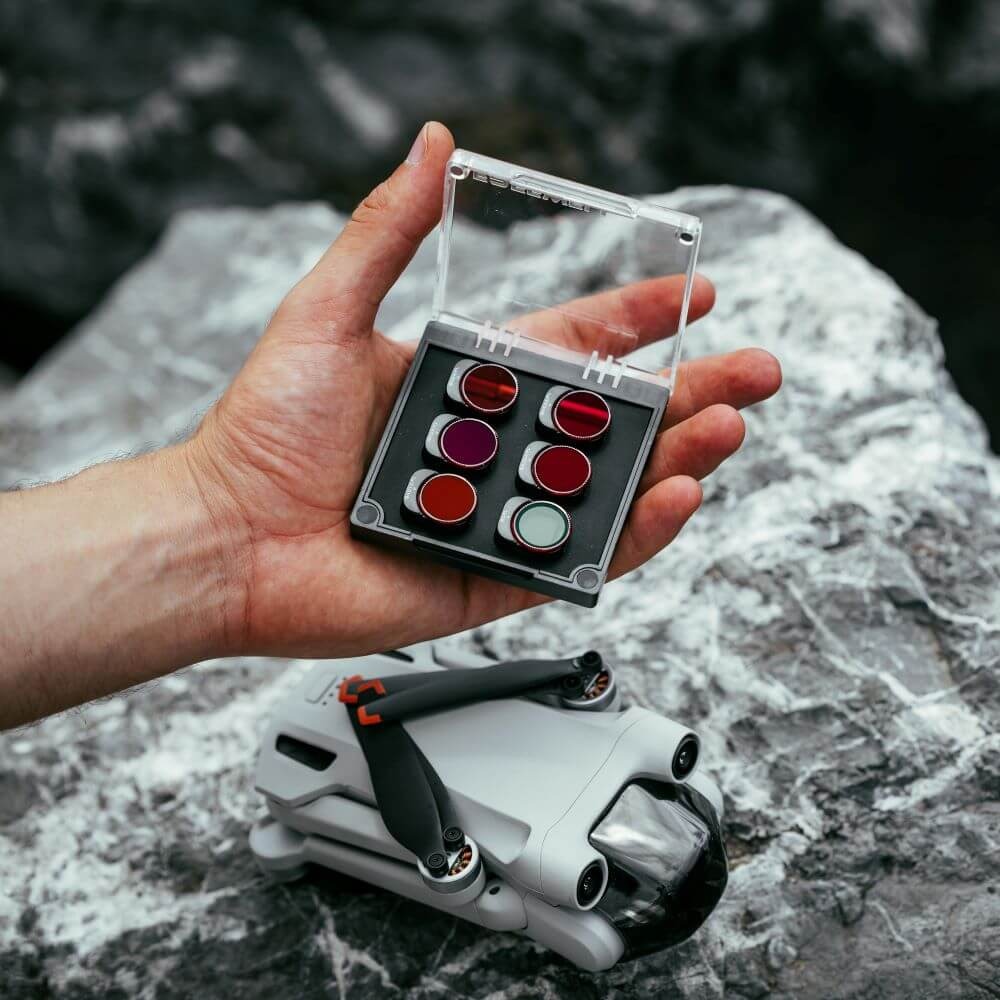 Kit de Filtros ND/PL para Drone DJI Mini 3 / Mini 3 Pro - Freewell (Bright Day) Kit de Filtros ND/PL para Drone DJI Mini 3 / Mini 3 Pro - Freewell (Bright Day)