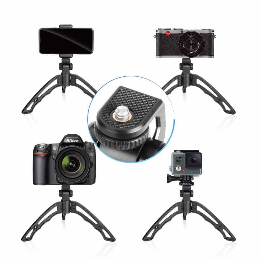 Mini Tripé para Celular com Controle Disparador Bluetooth - Apexel