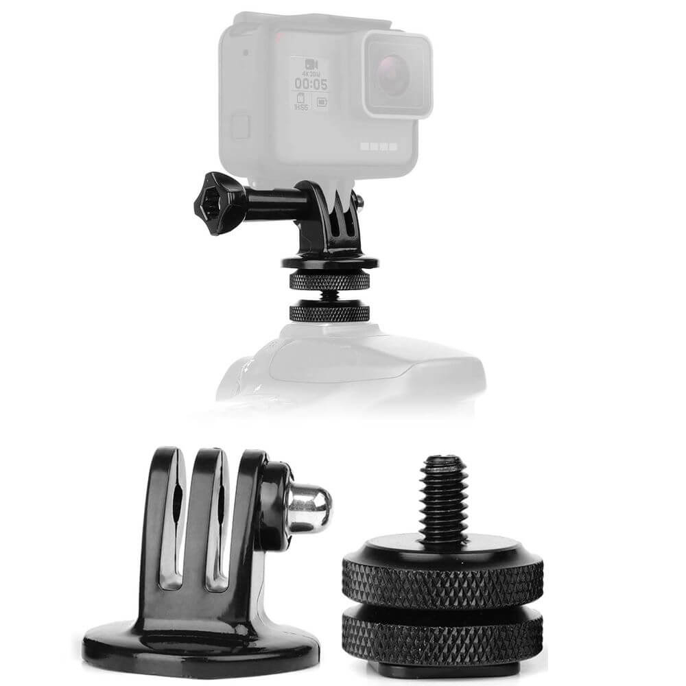 Adaptador para GoPro com Encaixe Tipo Sapata Câmeras DSLR