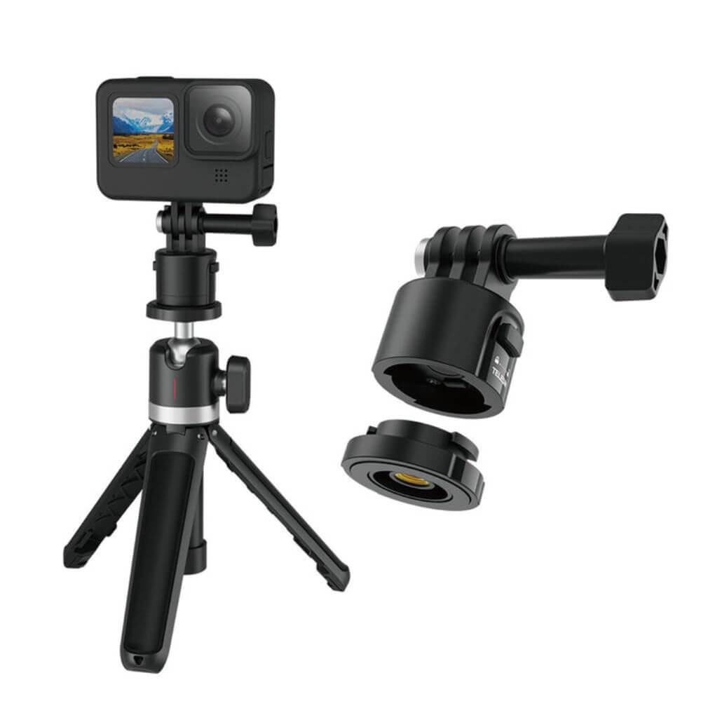 Suporte Engate Rápido Magnético para GoPro e Similares - Telesin