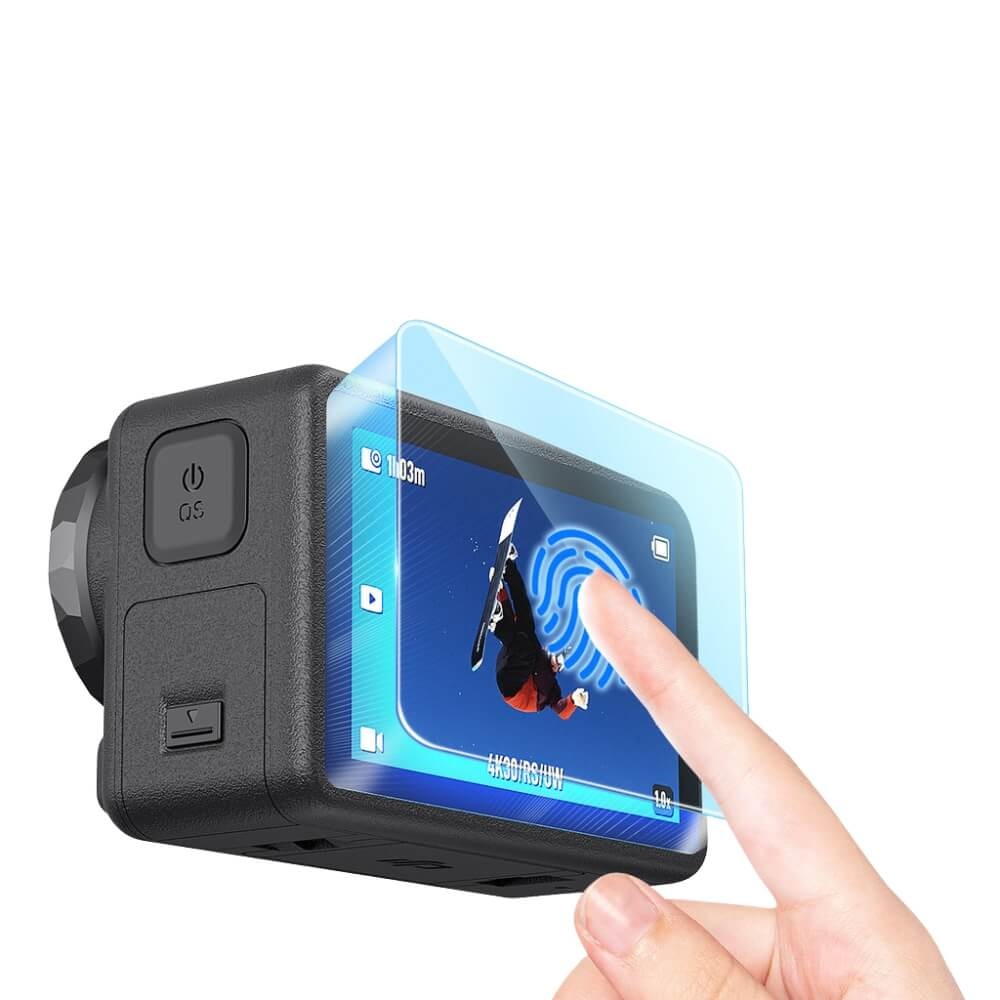 Película de Vidro para Câmera DJI Osmo Action 5 Pro - Telesin