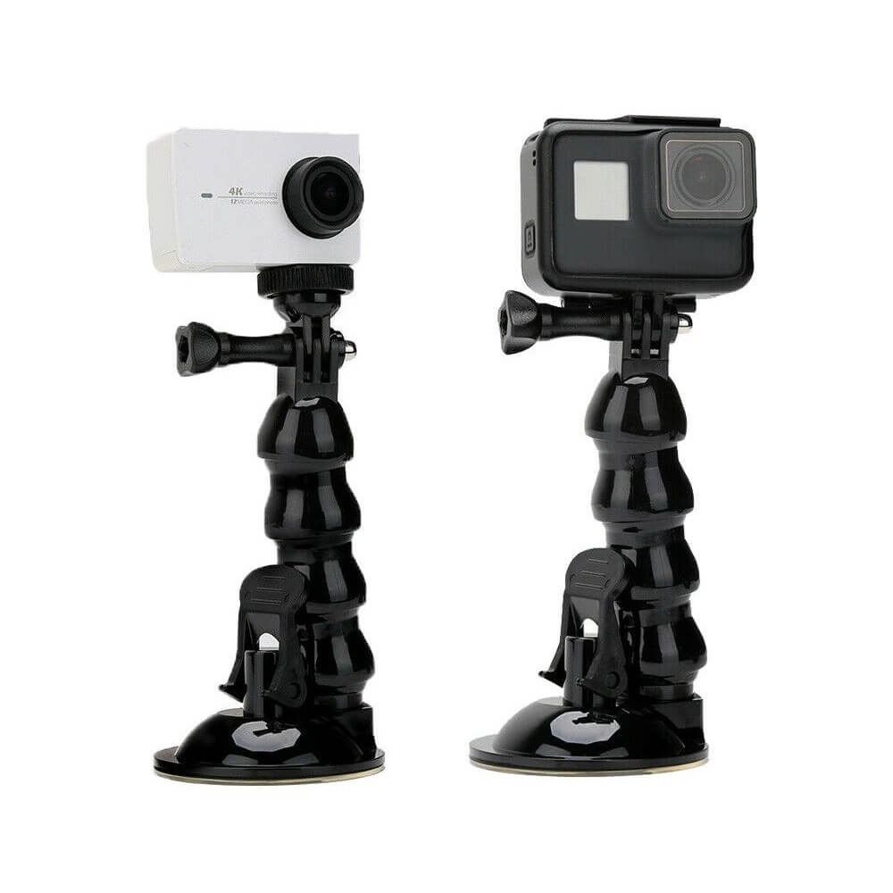 Suporte Ventosa Flexível para GoPro / Câmeras / Celulares