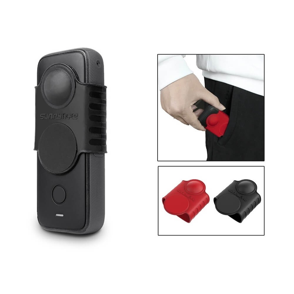 Protetor de Lente Silicone para Câmera Insta360 One X2 - Sunnylife