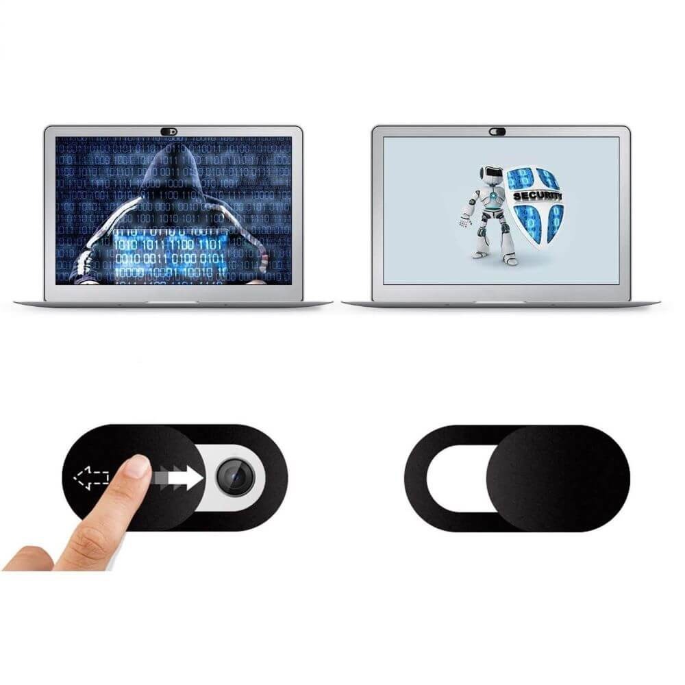 Protetor Tampa para Câmeras Webcam / Notebook / Tablets / Celulares (3 unid)