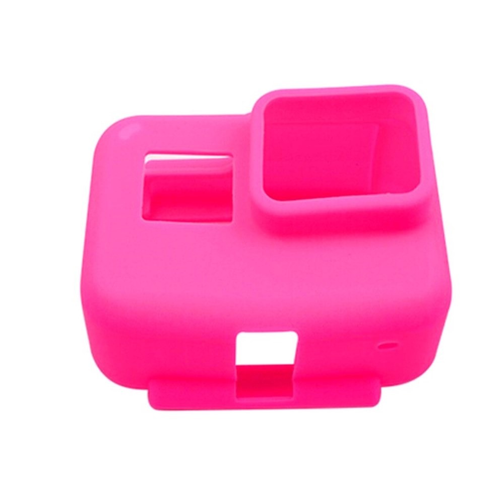 Capa Case Silicone GoPro Hero 7 6 5 Black Uso Com Frame de Montagem