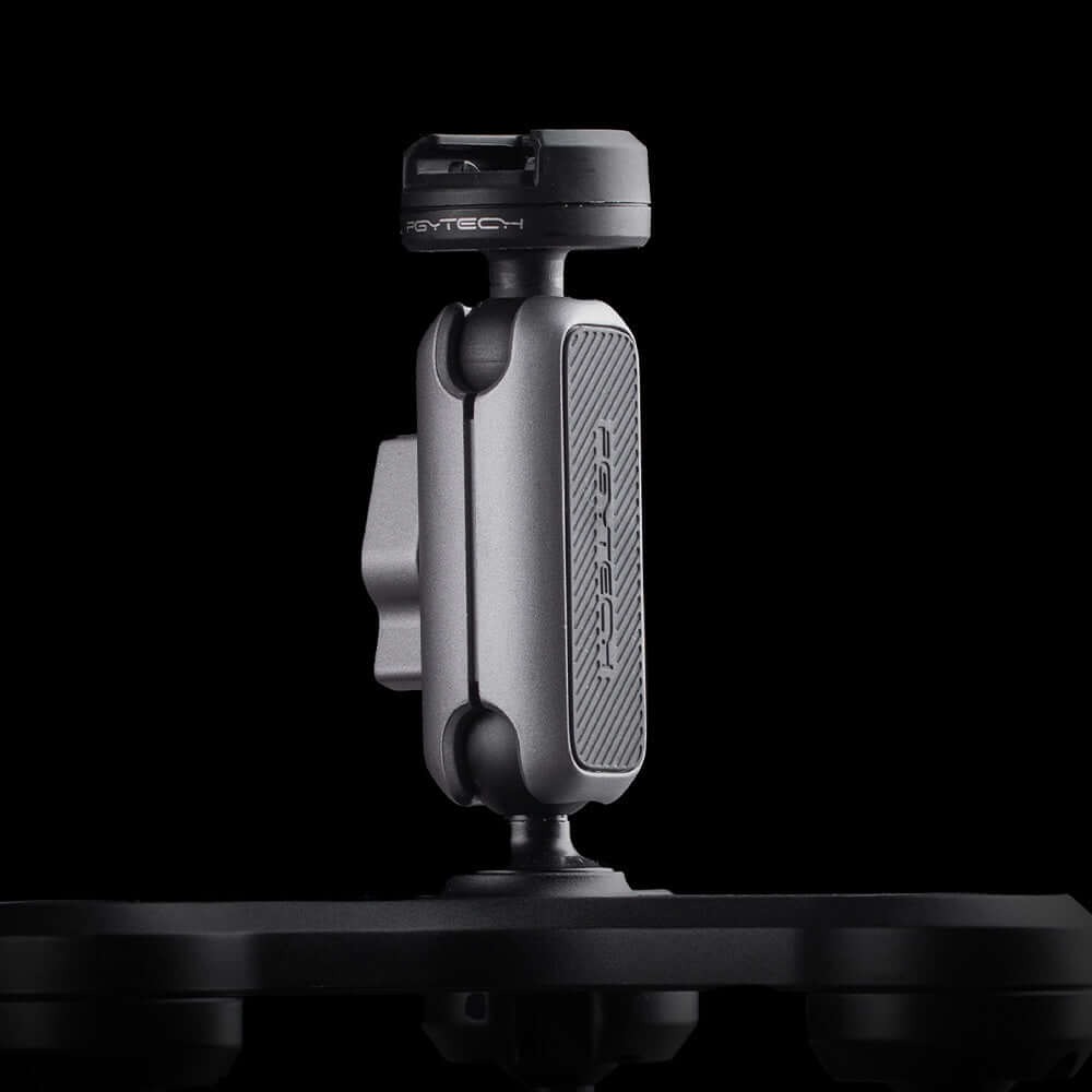 Suporte Ventosa Tripla para GoPro com Sistema Engate Rápido - Pgytech CapLock