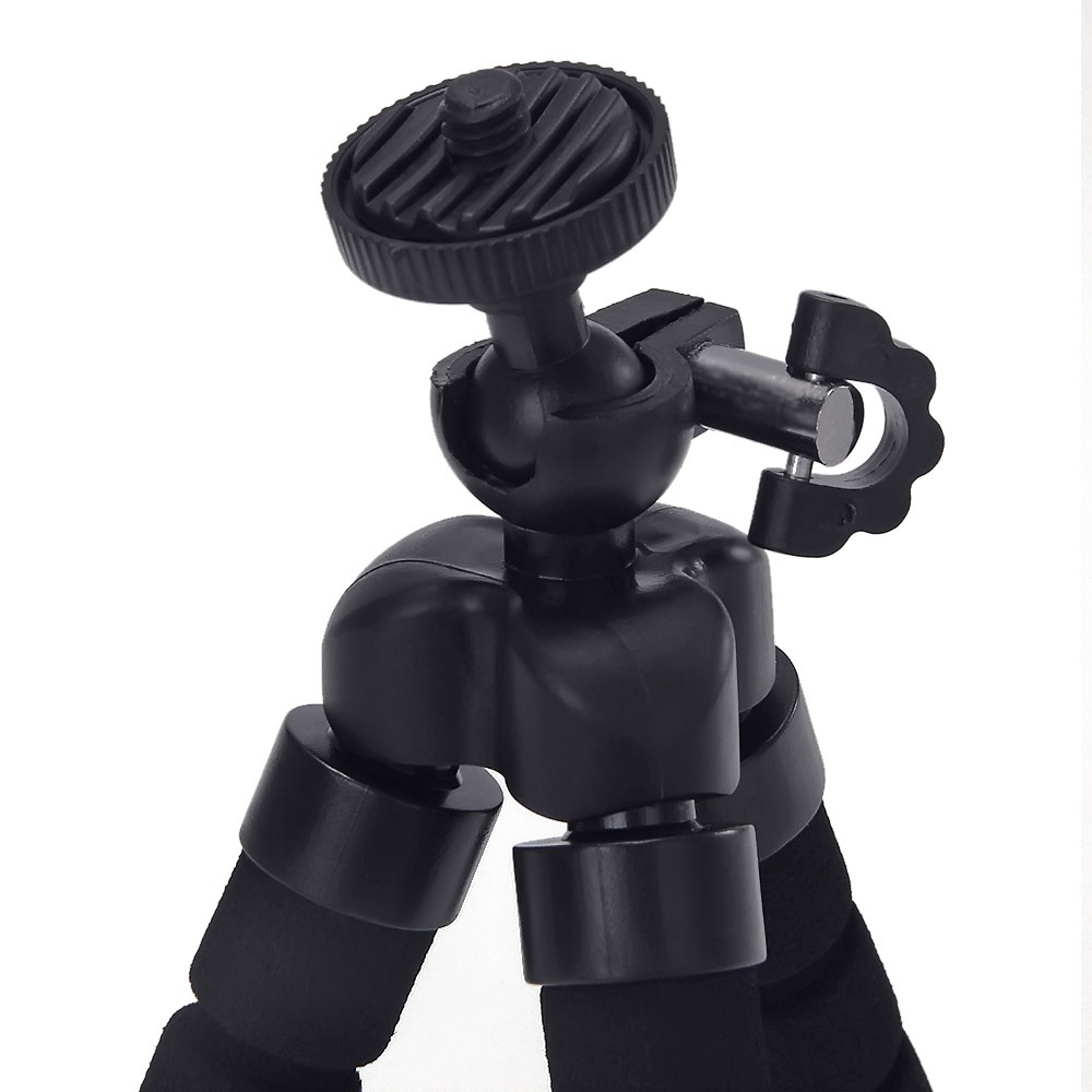 Mini Tripé Flexível Octopus Para GoPro e Câmeras Compactas