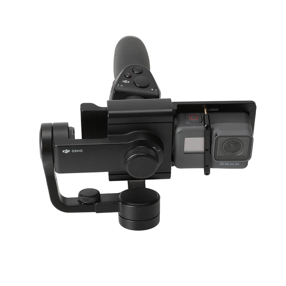 Placa Adaptadora para GoPro Hero em Estabilizador de Celular