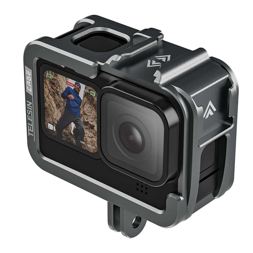 Suporte Frame Horizontal e Vertical para GoPro Hero 13 / 12 / 11 / 10 / 9 Black - Telesin