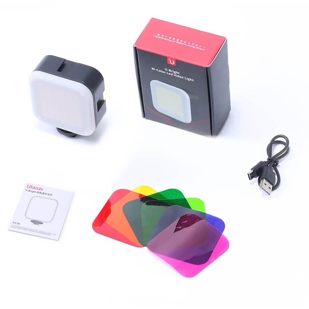 Iluminador de Led para Câmeras Profissionais / Celulares - Ulanzi U-Bright