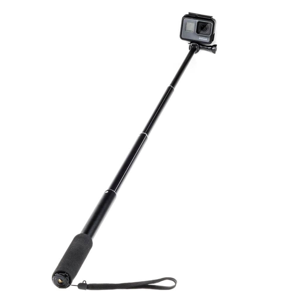 Bastão Extensor Para GoPro e Câmeras com Encaixe 1/4 Polegadas