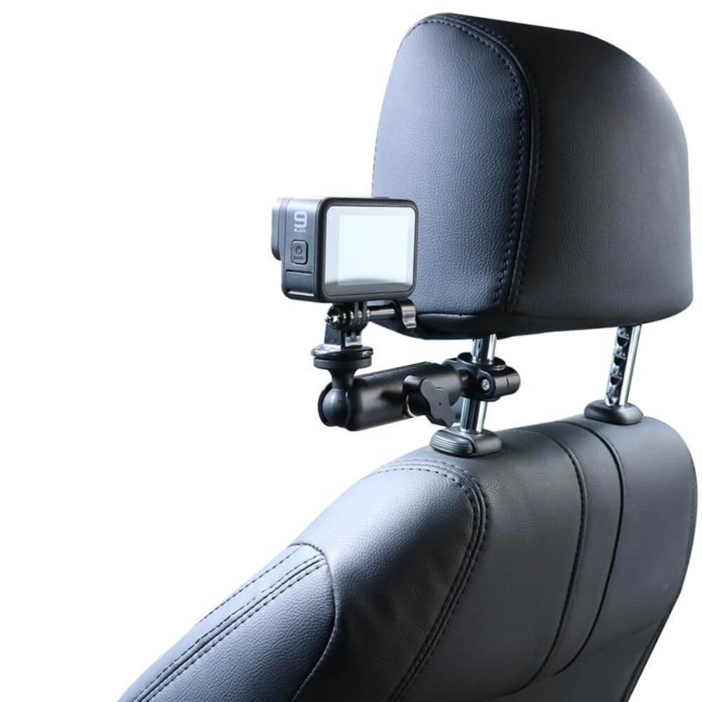 Suporte Moto Retrovisor ou Barra Tubular para Câmeras GoPro e Similares