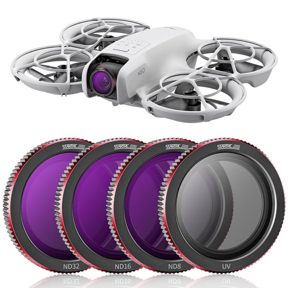 Kit de Filtros MCUV/ND8/ND16/ND32 para DJI Neo - StartRC