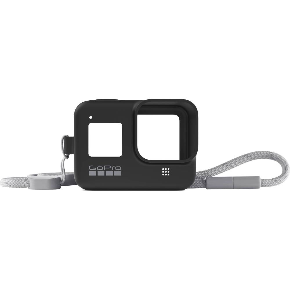 Capa Silicone GoPro Hero 8 + Cordão Ajustável - Sleeve + Lanyard