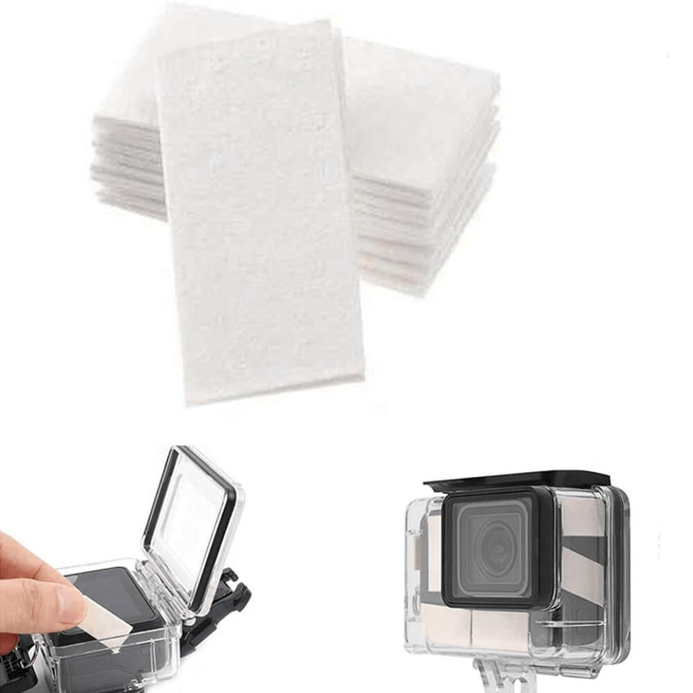 Conjunto Com 15 Pastilhas Anti Embaçante Anti Fog Inserts GoPro AHDAF-302