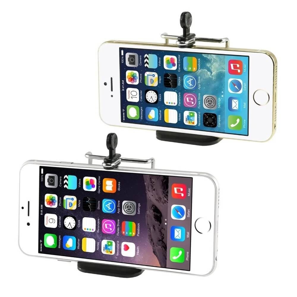Suporte Clip Universal para Celular Smartphone com Encaixe 1/4 Polegadas