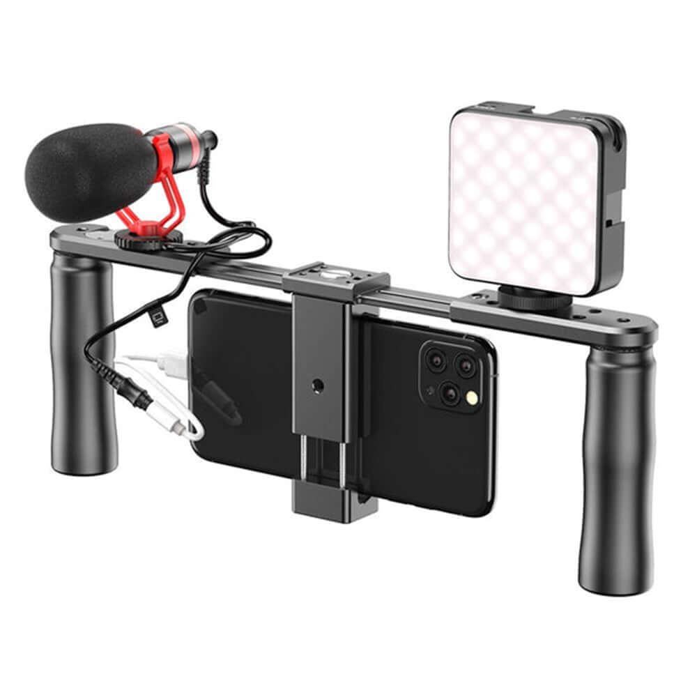 Suporte Estabilizador Manual para Celular e Câmera - Apexel