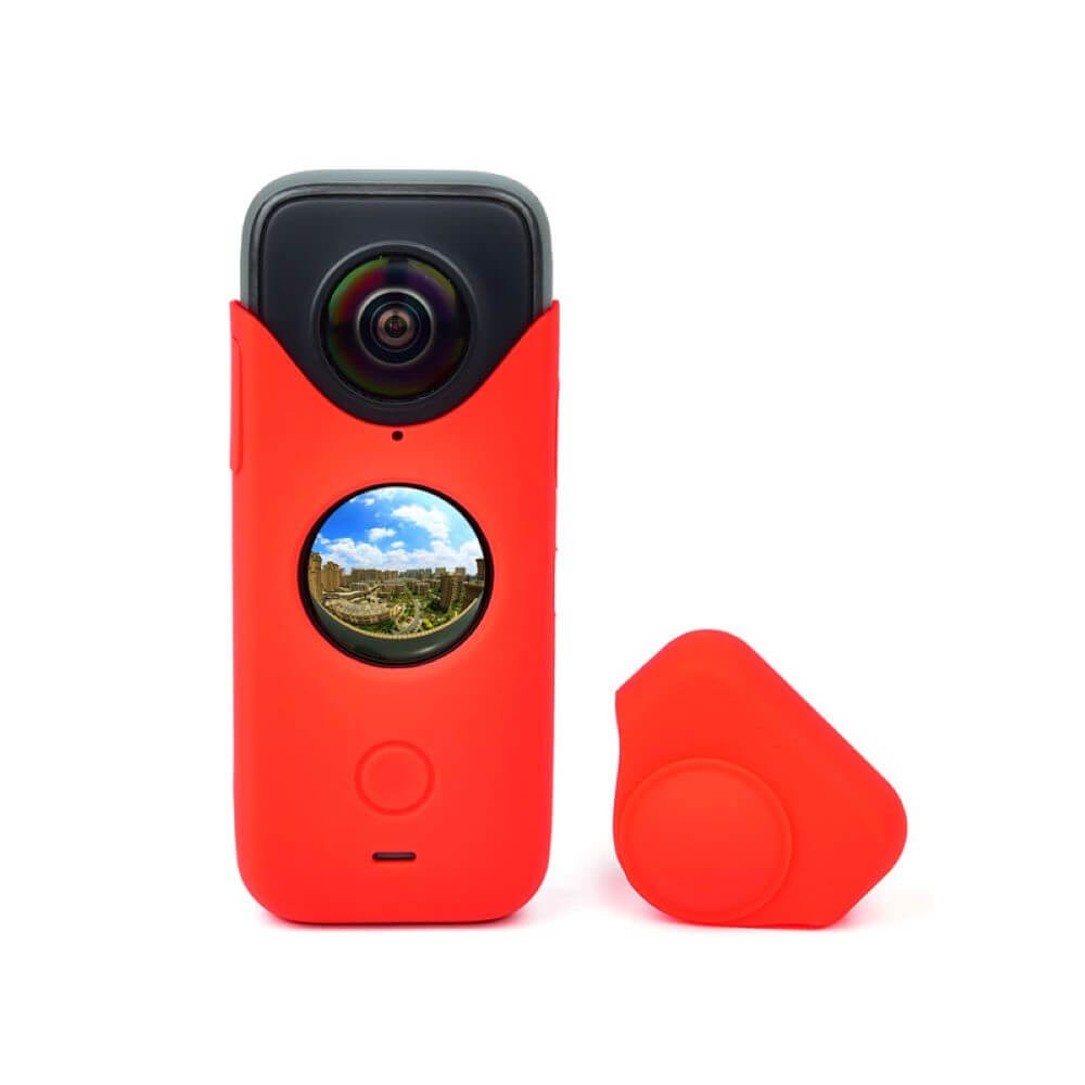 Capa de Silicone + Tampa para Lente Câmera Insta360 One X2 - StartRC