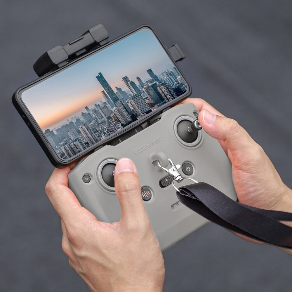 Capa de Silicone para Controle DJI RC-N1 / RC-N2 / RC-N3 - Sunnylife Cor: Cinza