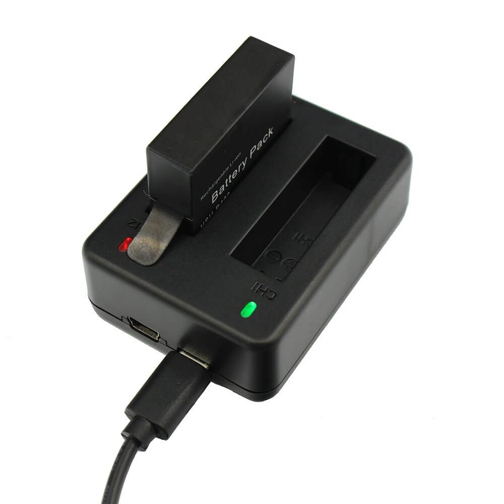 Carregador Duplo para GoPro Hero 4 Silver e Hero 4 Black