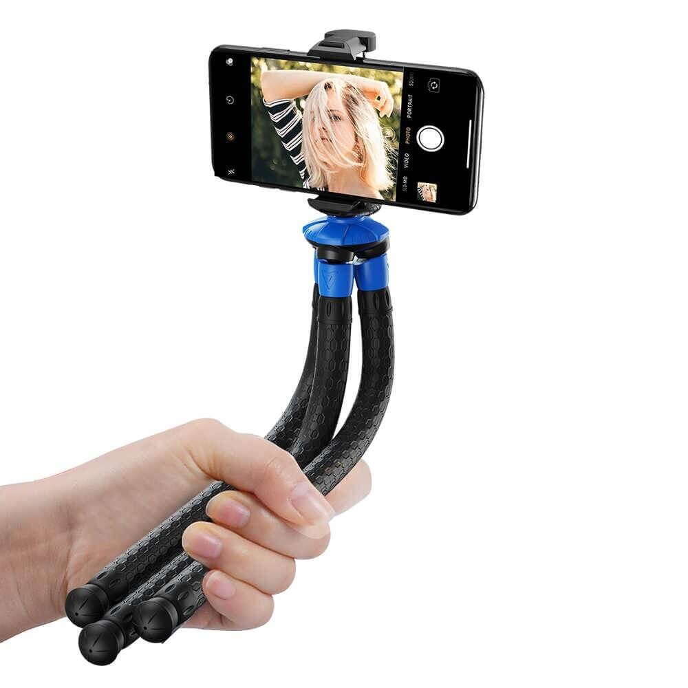 Tripé Flexível para Celular e Câmeras DSLR - Apexel