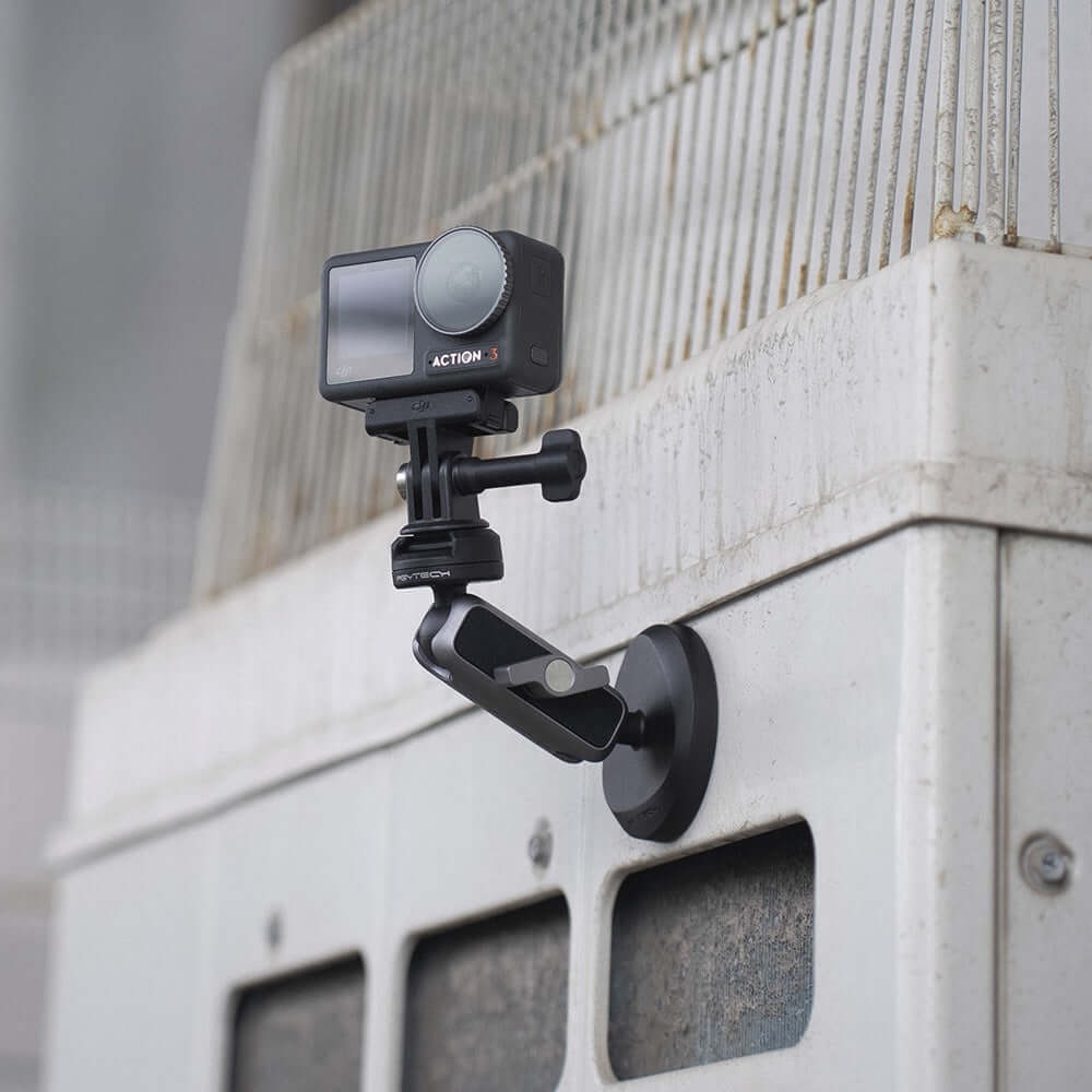 Suporte Magnético para GoPro com Sistema Engate Rápido - Pgytech CapLock