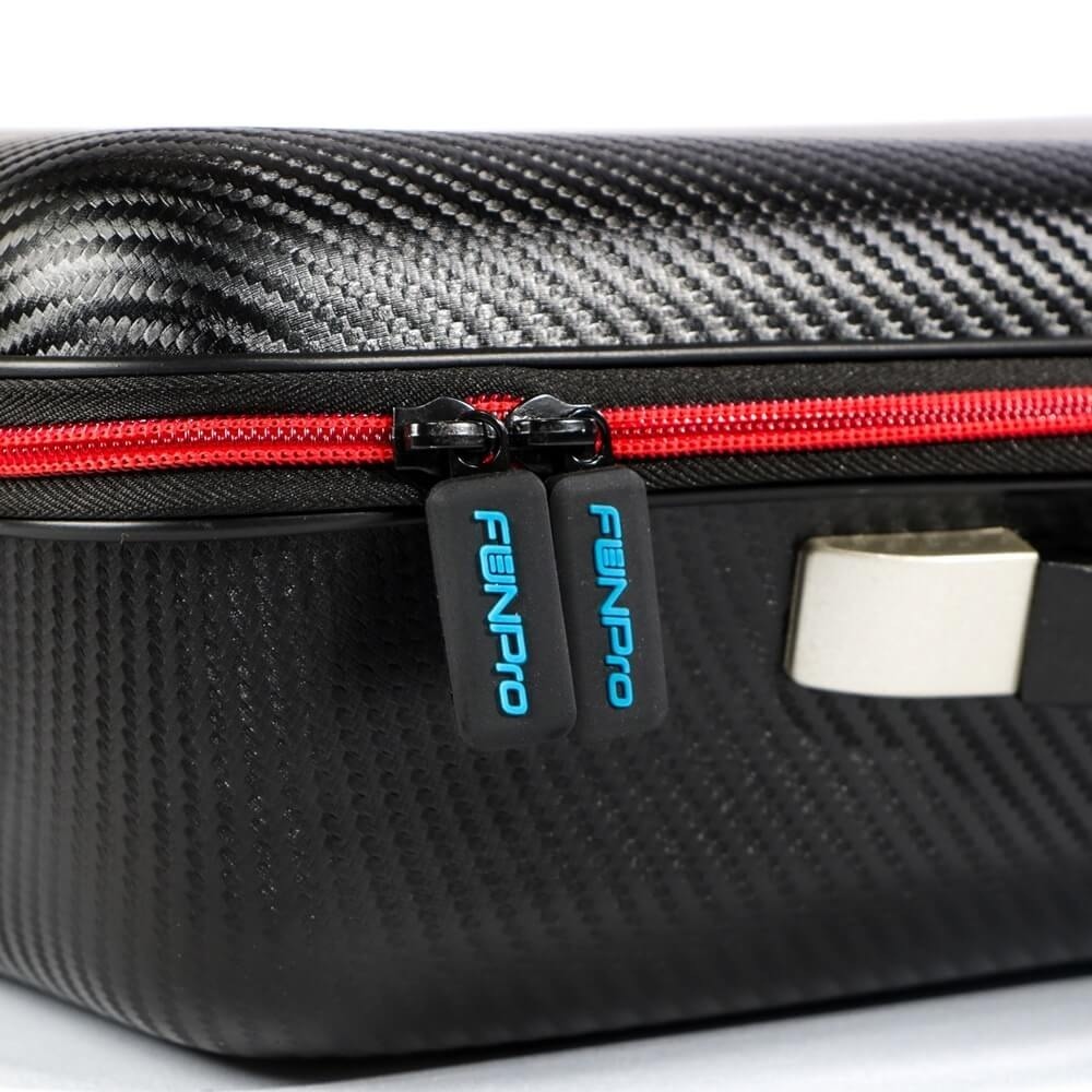 Maleta Para Drone DJI Mavic 2 Pro e Zoom - Cor Preto e Vermelho