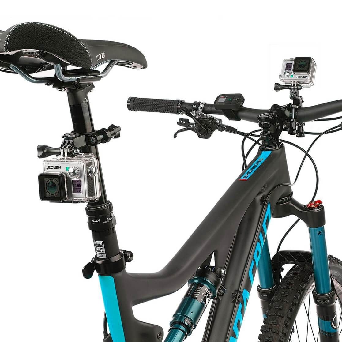 Suporte Guidão Bicicleta Bike Para GoPro e Câmeras Similares