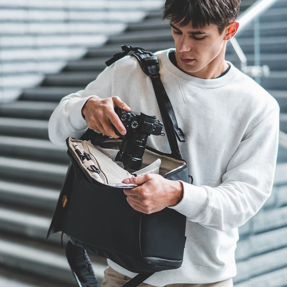 Mochila para Câmeras e Drones - Pgytech OneGo Cor Preta (Obsidian Black)