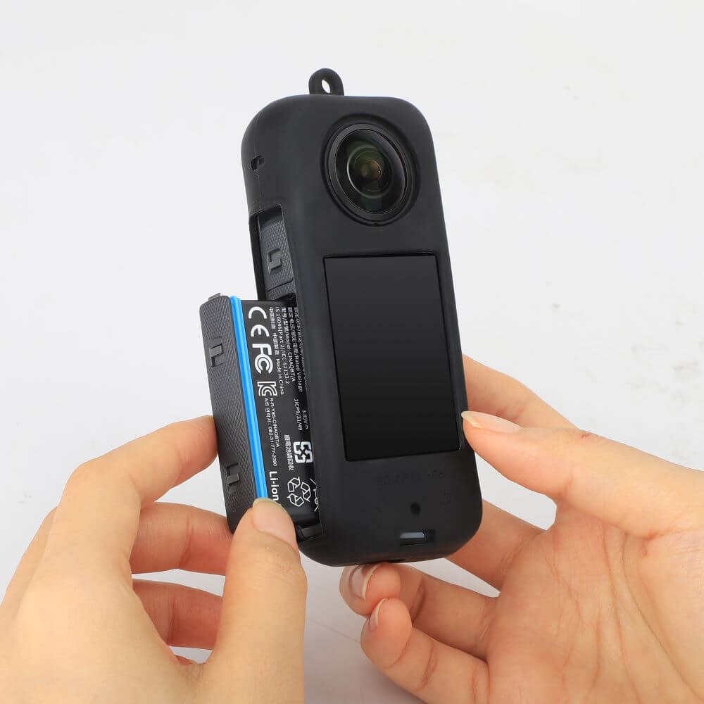Capa de Silicone com Cordão para Câmera Insta360 X3 - Sunnylife