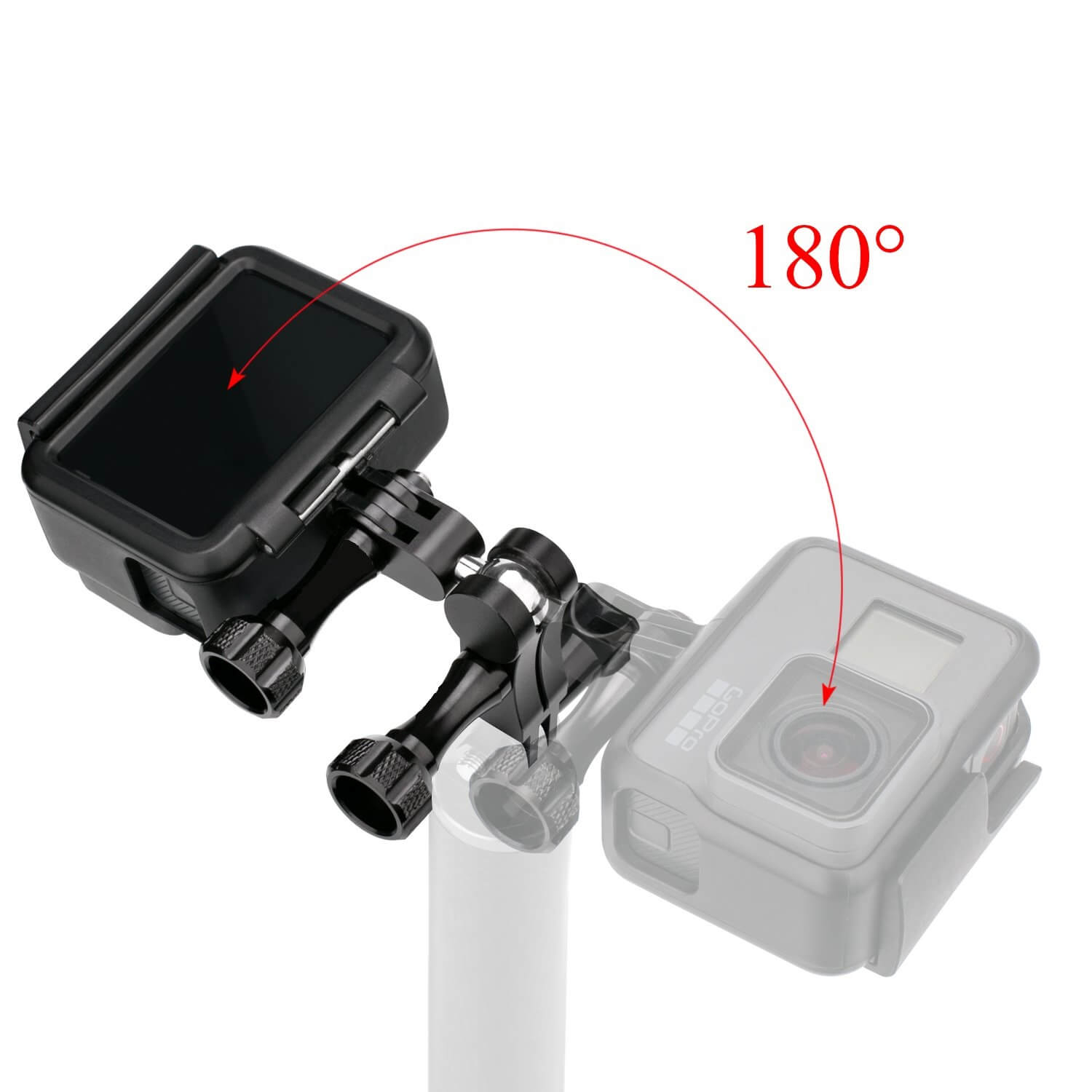 Suporte de Montagem para GoPro em Alumínio Rotação 360º