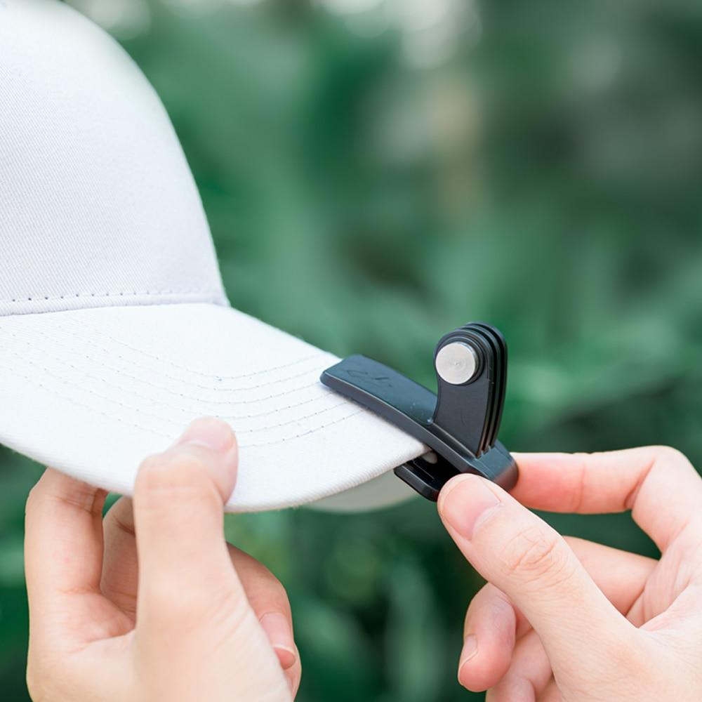Suporte Clip para GoPro em Bonés e Alças de Mochila - Telesin