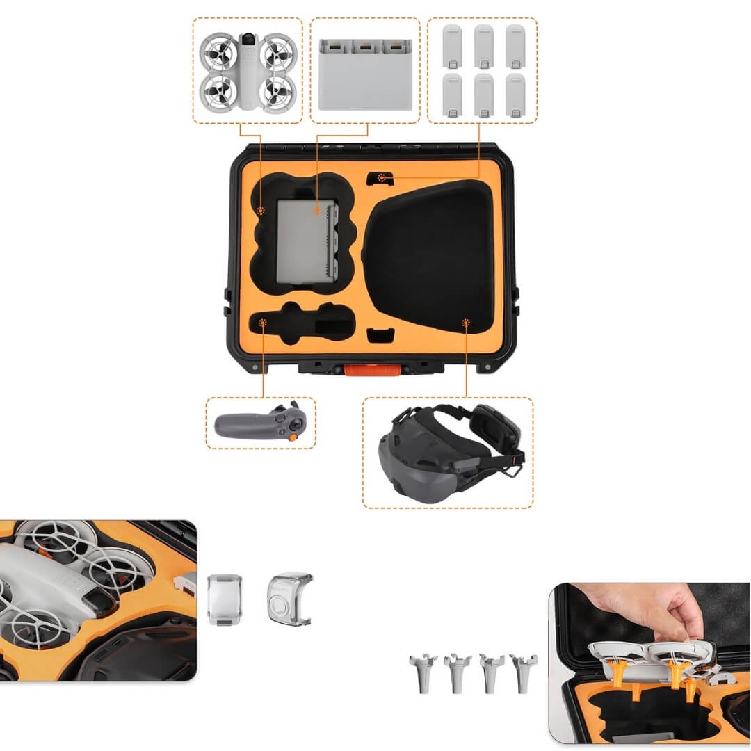 Case Maleta Estanque para DJI Neo Motion Fly More Combo - Sunnylife