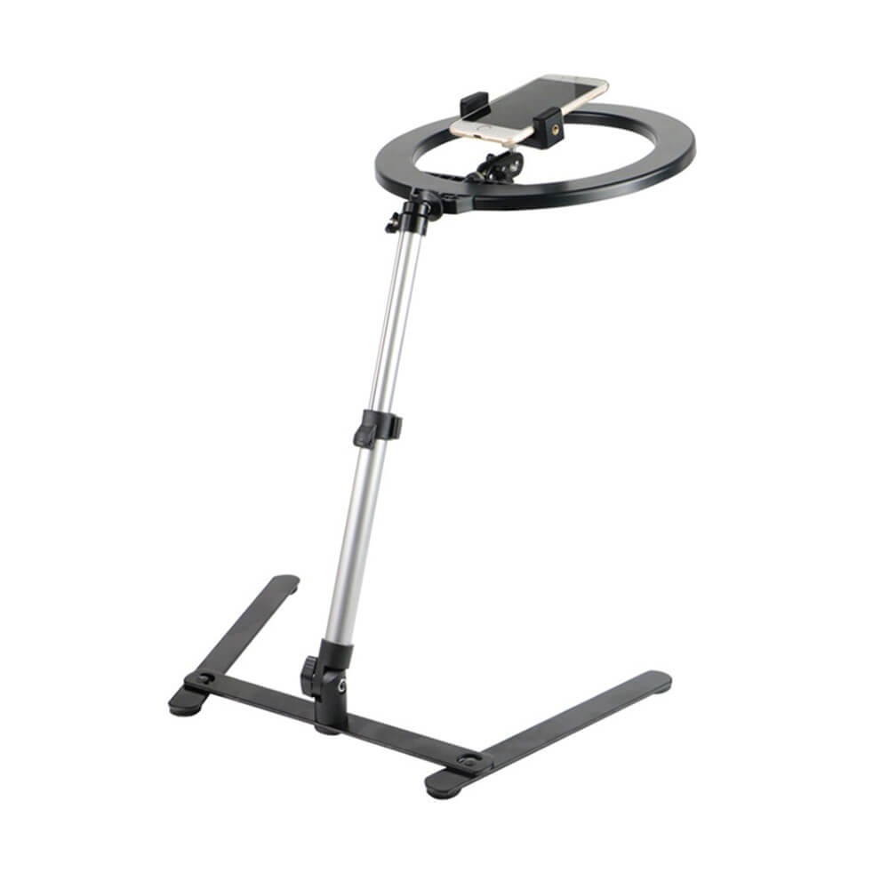 Iluminador de Led Ring Light 10 Polegadas com Suporte de Mesa