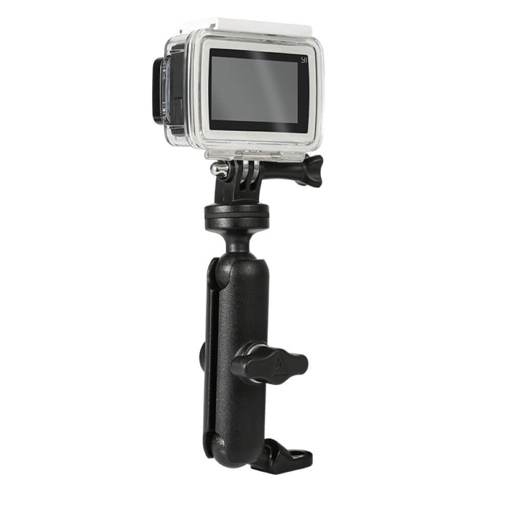 Suporte Retrovisor de Moto para GoPro e Câmeras Similares