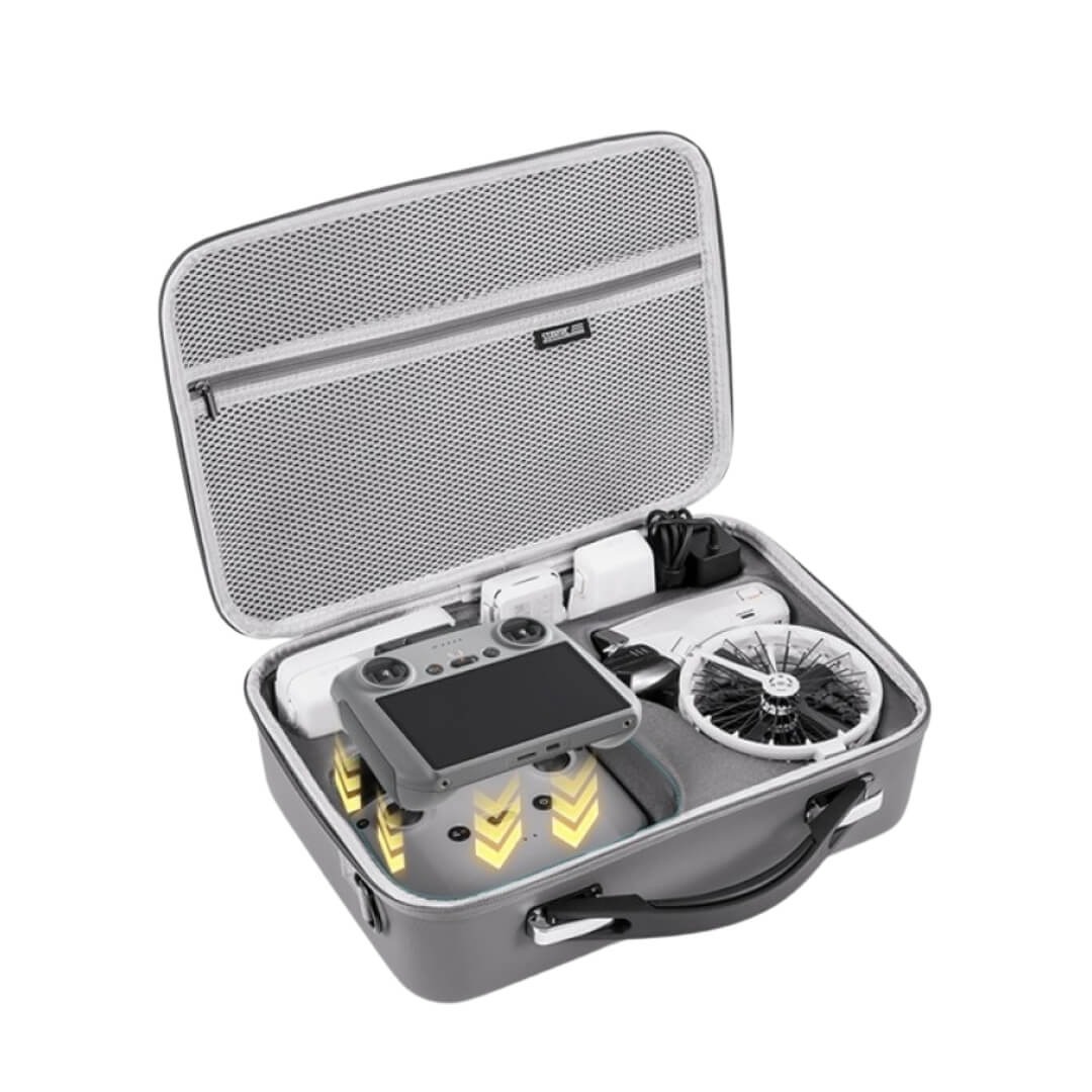 Case Maleta para DJI Flip Fly More Combo e Controle DJI RC N3 / RC 2 - StartRC