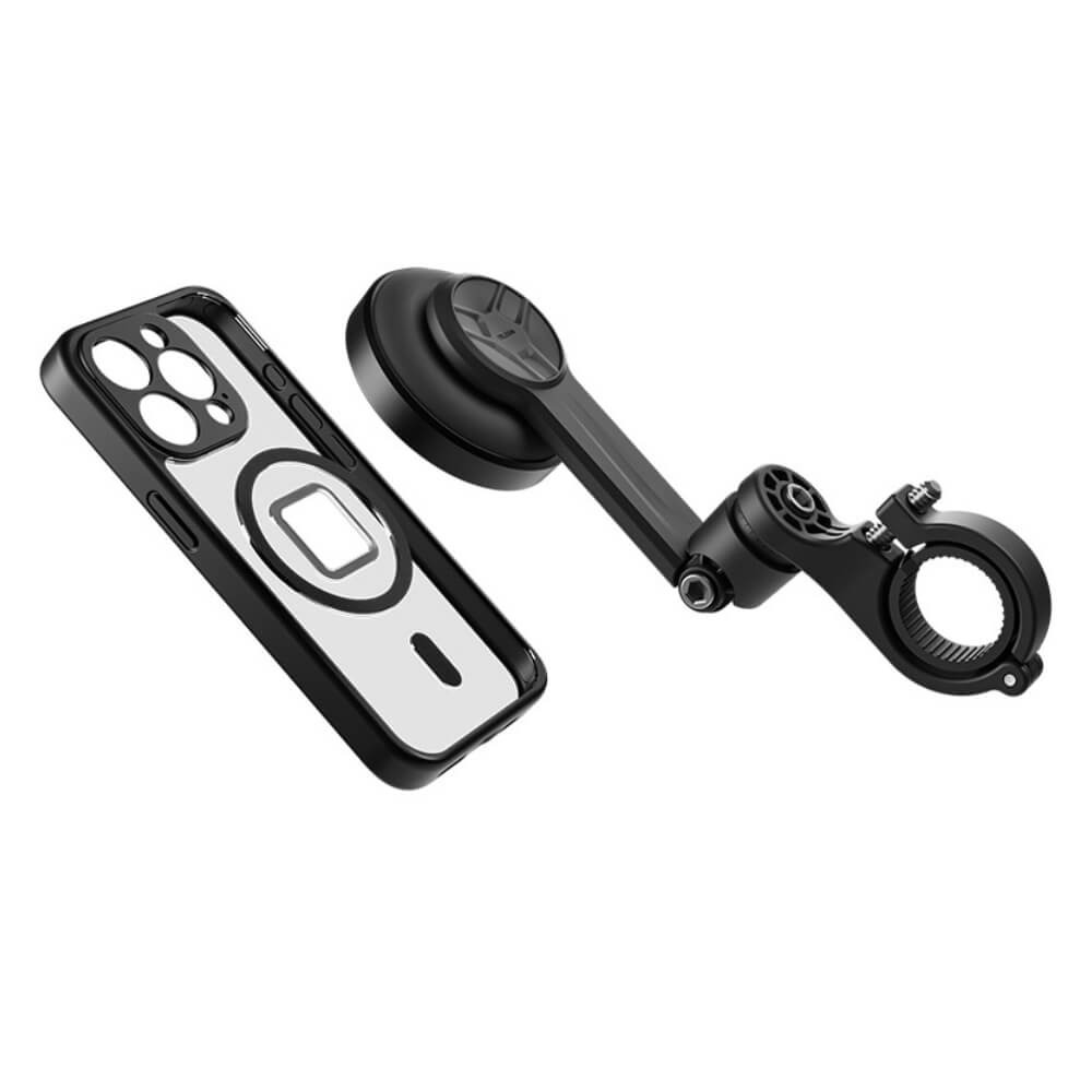 Suporte de Guidão Magnético para IPhone 15 Pro - Telesin