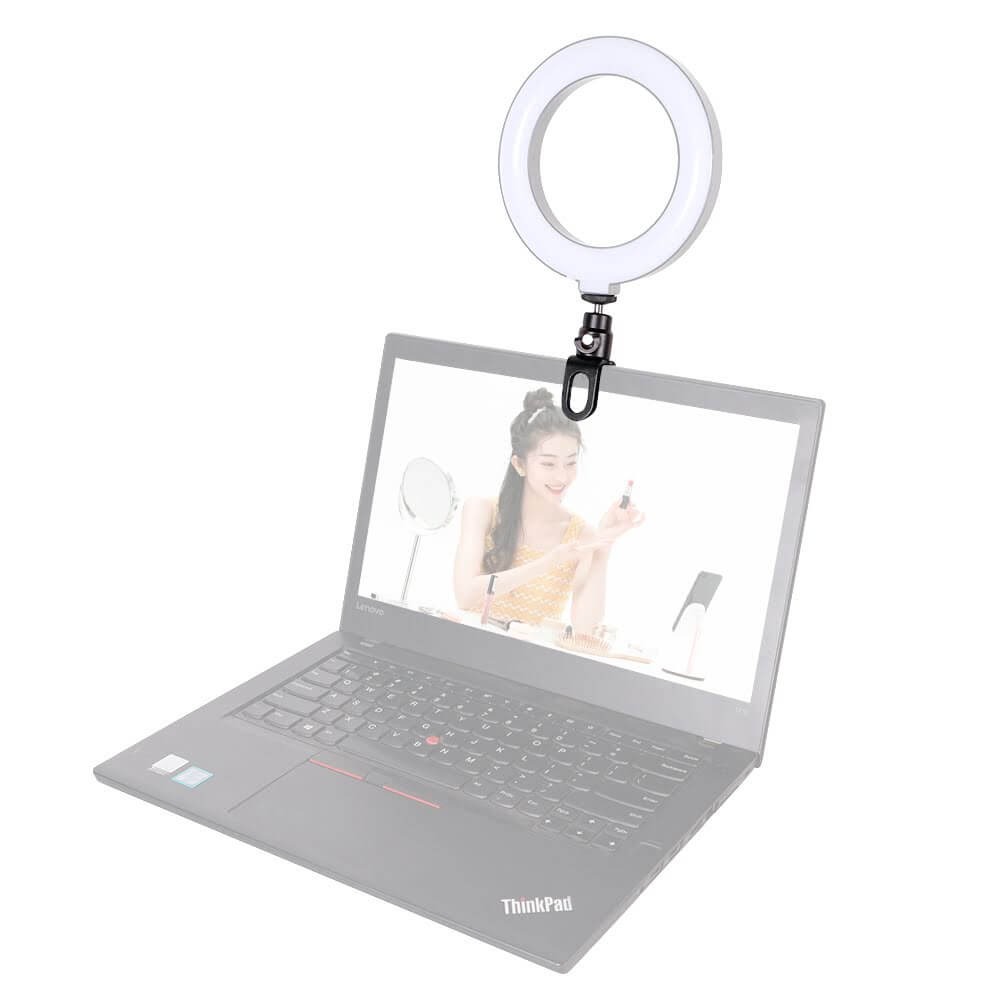Suporte Clip para Notebook com Encaixe 1/4 Polegadas
