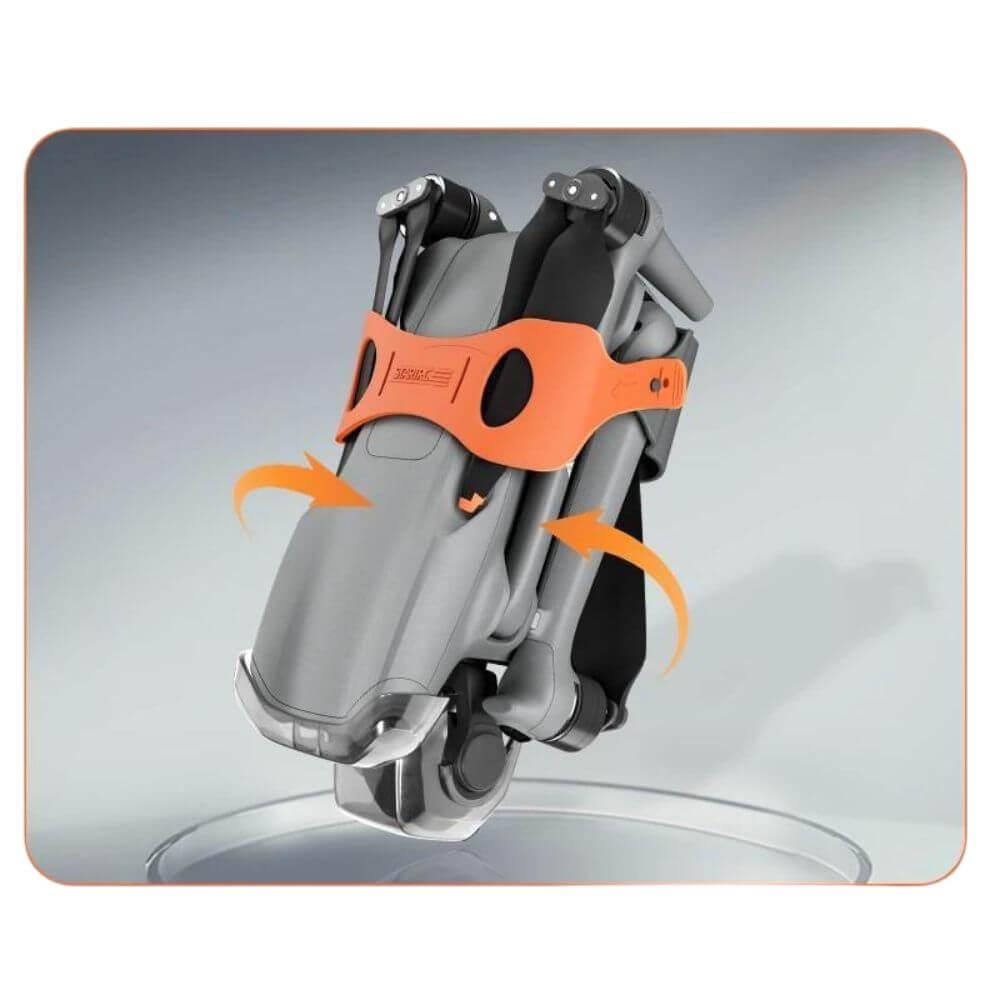 Protetor e Trava Hélices para Drone DJI Air 3 / Air 3S - StartRC Cor Laranja