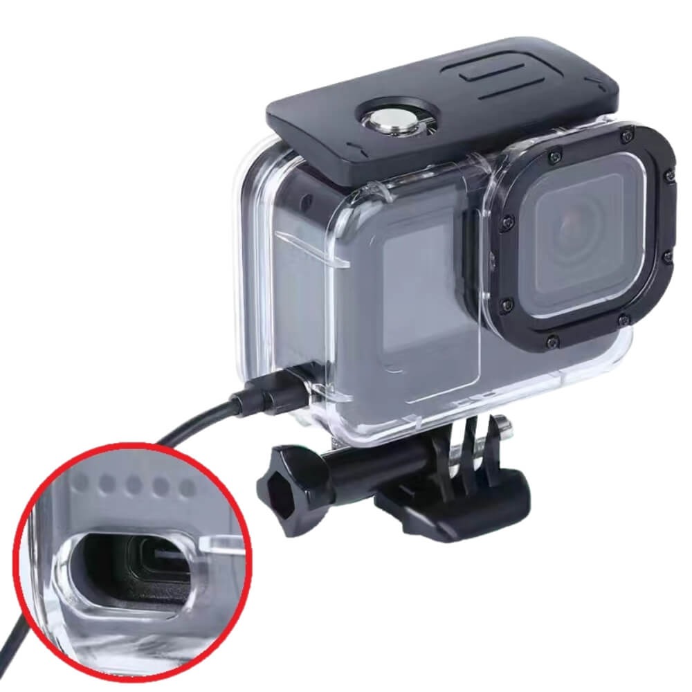 Case de Proteção com Abertura para GoPro 13 / 12 / 11 / 10 / 9 Black