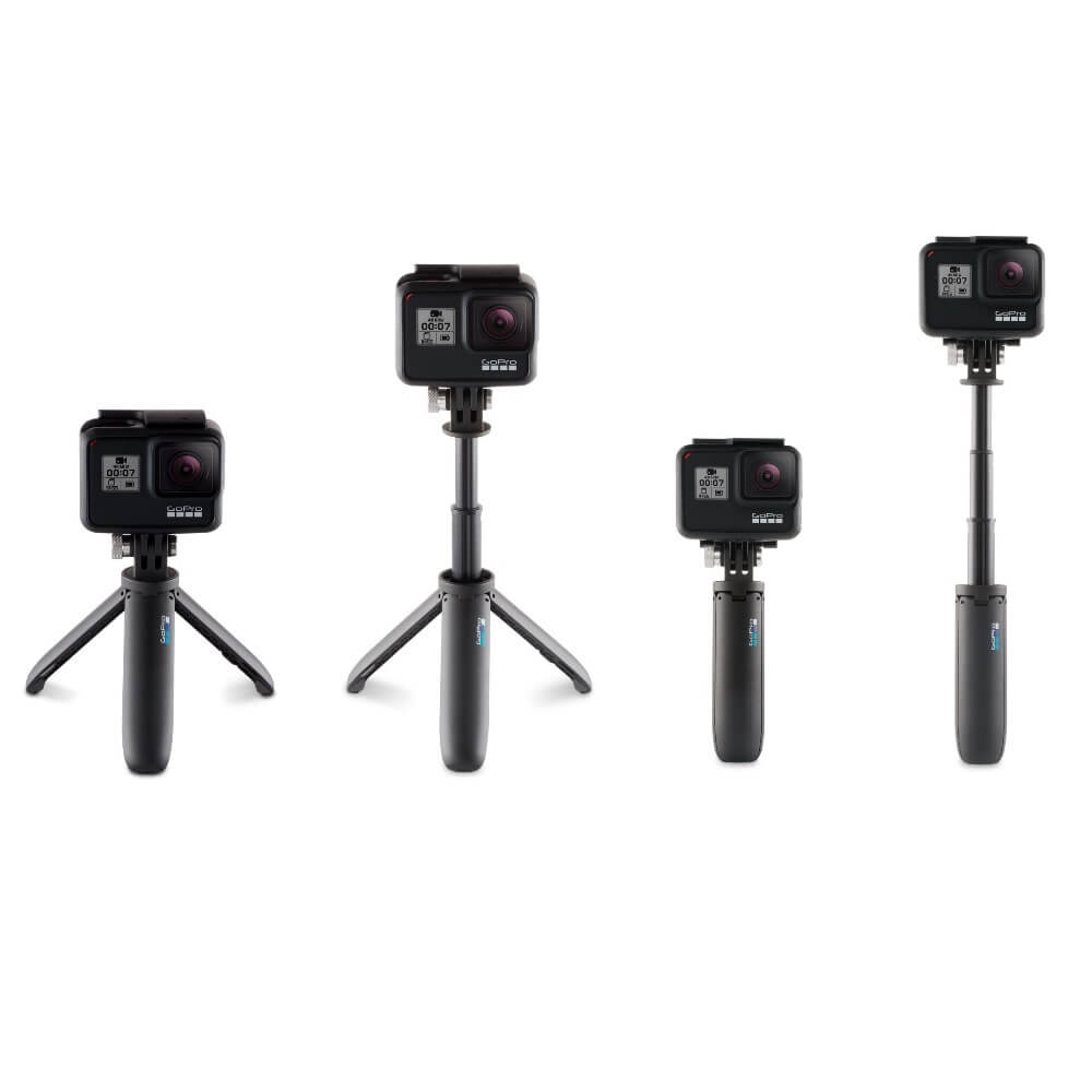 Kit Viagem GoPro - Bastão Shorty + Capa Case Sleeve + Estojo AKTTR-001