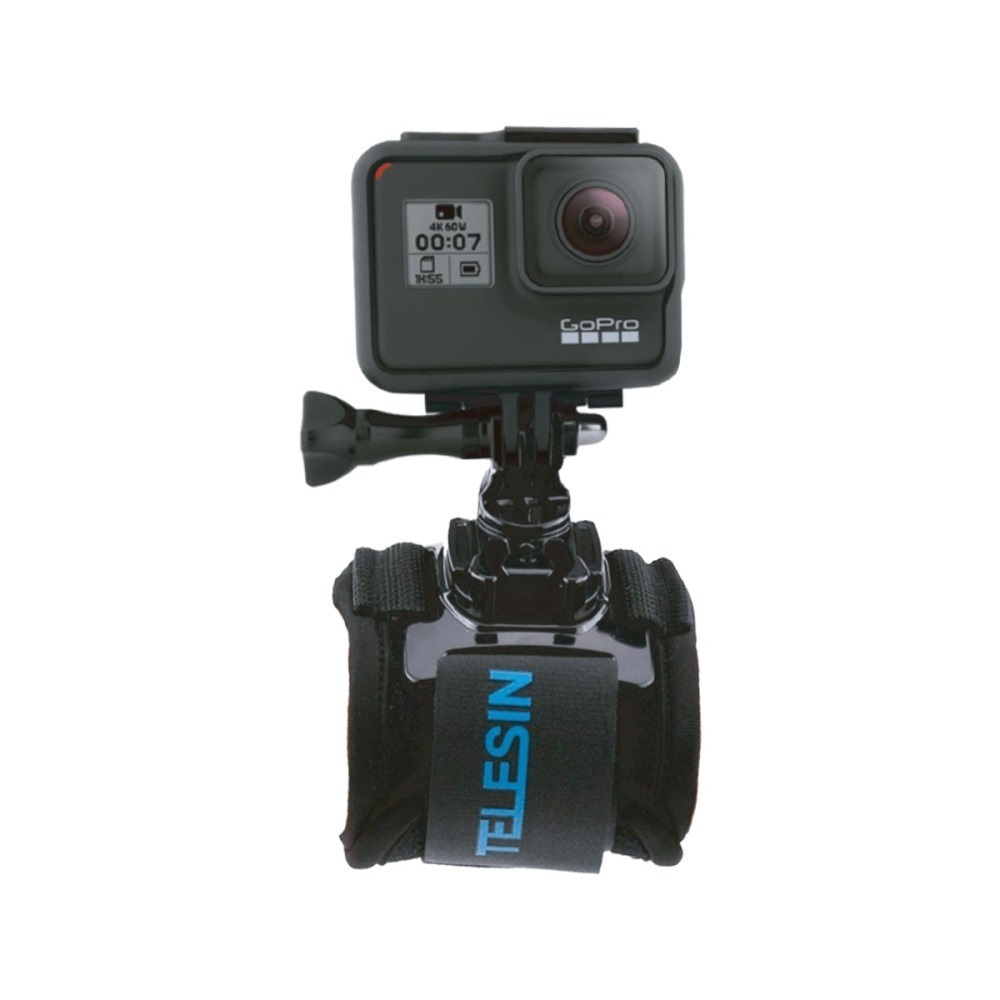 Suporte de Pulso para GoPro e Câmeras Similares - Telesin