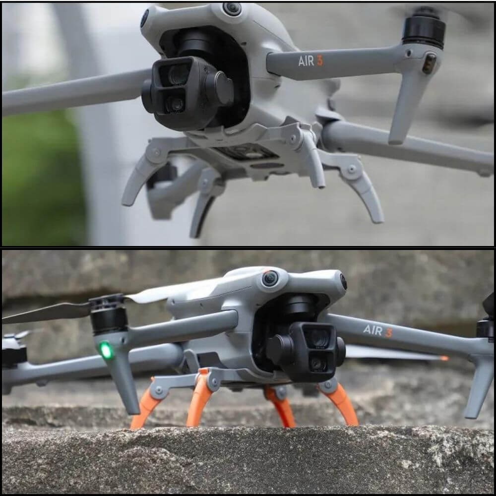 Extensor de Trem de Pouso para Drone DJI AIR 3 - Sunnylife