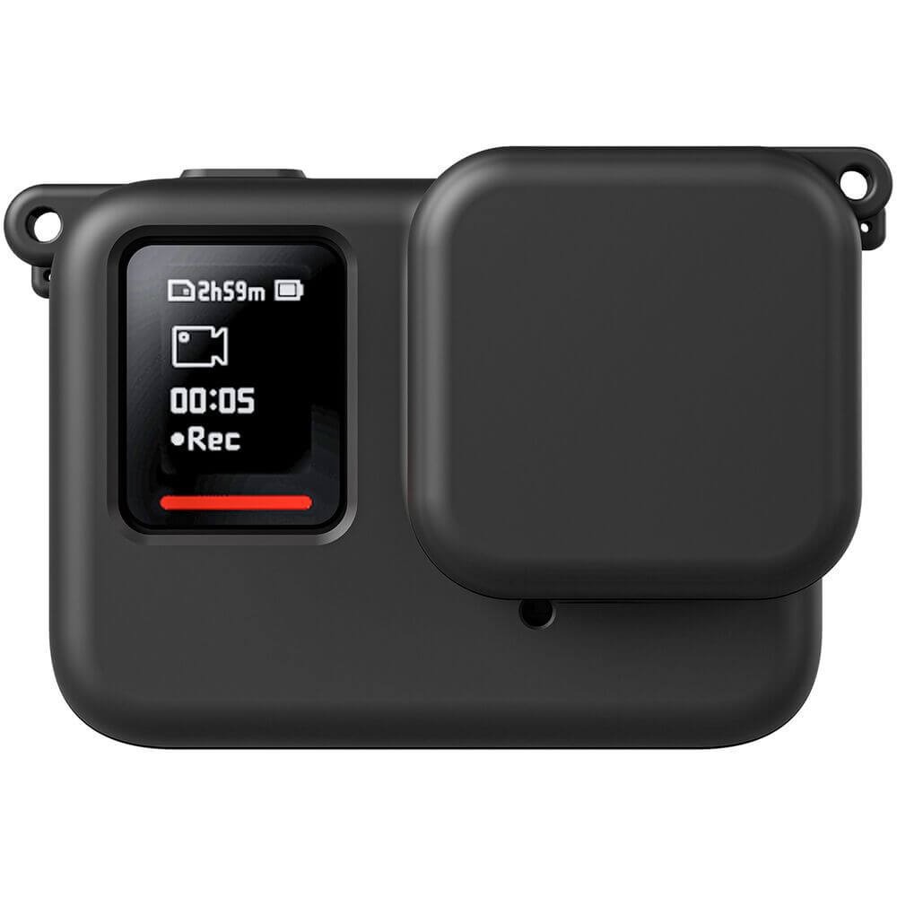 Capa de Silicone para Insta360 Ace PRO + Tampa da Lente - Telesin